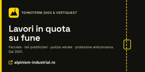 Alpinism industrial – lavori in quota